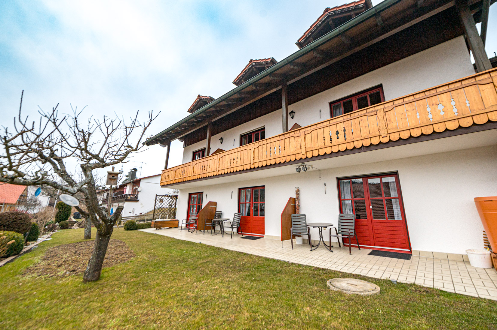 Ansicht Balkone und Terrassen